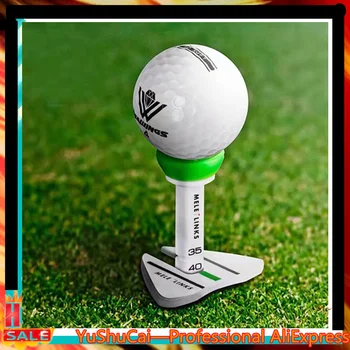 1 Kos Golf Tee Korak Navzdol Golf Žogo Imetnik Tees Plastični Golf Tees Dodatki za Izboljšanje natančnosti