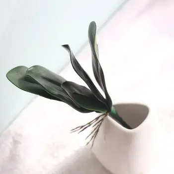 1Pc Metulj Orhideja listov Visoko kakovost Pravi dotik umetno cvetje stranka doma dekor poroka dekoracija dodatna oprema ponaredek cvet