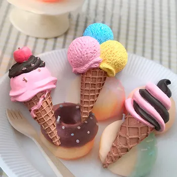4 vrste stožec sladoled silikonsko plesni DIY fondat torto dekoracijo, milo, dišeče sveče, smole, nakit, pribor accessorie