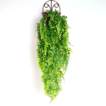 5 Vilice Umetni Steni Visi perzijski Travo Rattan, 90 cm, Viseče Vejice Trte, ki Visi Poroko Vrtnarjenje Dekoracijo Zelenih Rastlin