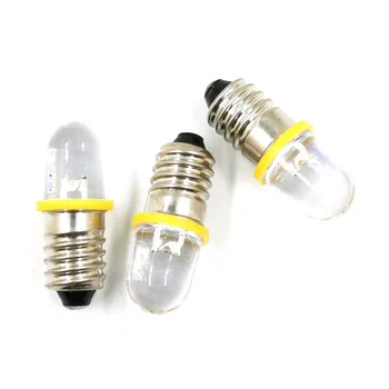 AC 8V E10 Edison Vijak Žarnice LED Indikatorska Lučka Poučevanje Instrumenta za Fiziko Preizkusa Diode