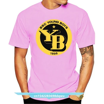 BSC Young Boys Švica, Bern Super League Švica Klub Moški Majica s kratkimi rokavi BSC Young Boys Bern T-shirt Zakaria YB (145)