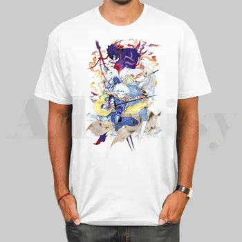 FF Final Fantasy Japonski Igra Oblak Tifa Lockhart T Srajce Moda za Moške in Ženske T-shirt Kratek Rokav Unisex Tshirt Ulične