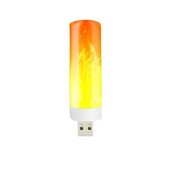 LED Plamen Žarnica Plamen Žarnica USB za Polnjenje, Varčevanje z Energijo, Plamen Luči USB za Polnjenje, Varčevanje z Energijo, Ogenj-kot Luč Naravnih Ogenj