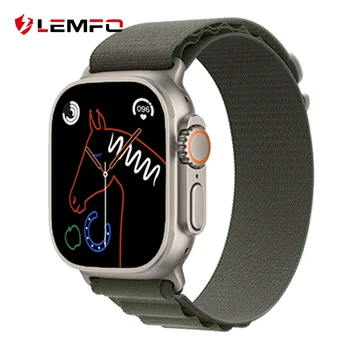 LEMFO NFC Pametno Gledati Ultra Serije 8 Smartwatch Moški Ženske Bluetooth Klic IP68 Vodotesen 2 Palčni Zaslon IWO Watch Temperature