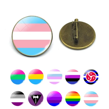 Lezbijke, Geji, Ponos Broška Mavrične Zastave Značko Zatiči Bisexuals Transseksualci Zastavo Broške Posebno Darilo