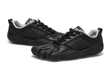 Mens mehkih mikrovlaken na prostem 5 prstov pohodniška obutev moški pet nogi non-slip svetlobe treking plezalni čevlji