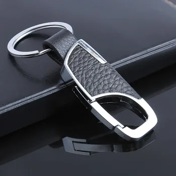 Moške Keychain Za Avto Usnje Ključnih Verige Moške Pasu Ključnih Verige Porte Clef