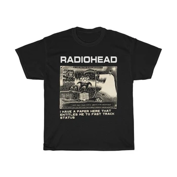Poletje Moda Moških Radiohead T Shirt Bombaža T-srajce Otroci Hip Hop Vrhovi Arctic Monkeys Tees Ženske Vrhovi Rock Fant Camisetas Hombre