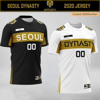 SOVA E-šport Igralec Enotno Jersey Seoul Dinastije Ekipa Tshirt po Meri ID Navijači T Shirt Prilagodite Ime Tees Majica