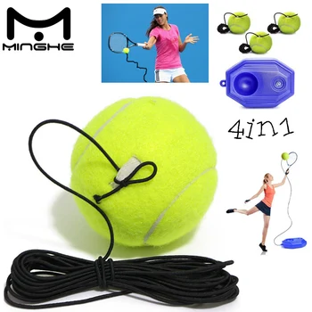 Tenis Skakač, 3 Trener Kroglice z String + Trener Solo Prakse Opreme, Žogo Pralni Prenosni Samostojno Orodje za Usposabljanje
