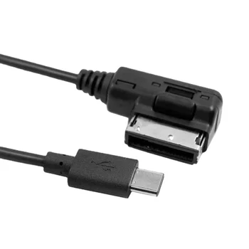 USB AUX Kabel Glasbe MDI MMI AMI Na USB Ženski Vmesnik Audio AUX Tok Podatkov Žice za AUDI A3 A4 A5 A6 Q5 za VW