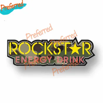 Visoka Kakovost Rockstar Energy Drink Logotip Nalepko Motokros Dirke Laptop Čelada Trunk Steno Vinil Avto Nalepke, Die Rezanje