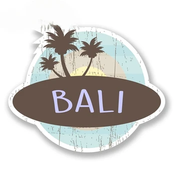 Za Baliju v Indoneziji Vinilne Nalepke, Nalepke, Laptop Prtljage, Potovanje Tag Darilo Avtodom Vrata Nalepko Nepremočljiva Avto Dodatki PVC12*12 cm