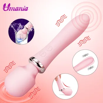 Zmogljiv AV Vibrator Silikonski Vibrator Sex Igrače za Žensko Klitoris Stimulator Čarobno Vibratorji Palico za Ženske G Spot Massager