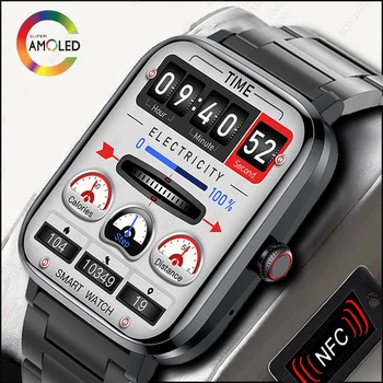 2022 Nove Bluetooth Klic Pametno Gledati Moške NFC Watch 1.85