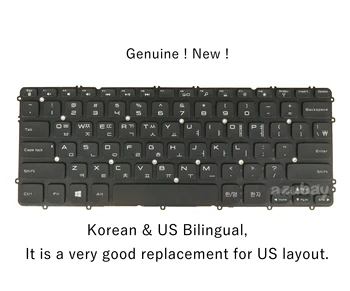Hebrejski korejski KR & NAS Tipkovnico za Prenosni računalnik Dell XPS 15 9530, Natančnost M3800 00K8GY V143725AS Fit 00GFPJ 0HYYWM Backlit