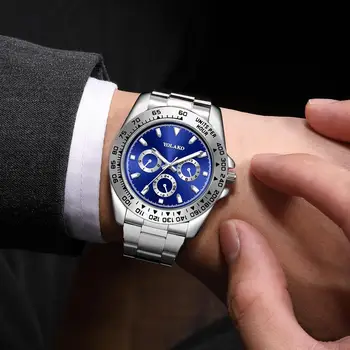 Luksuzni Watch Moških 2022 Moda Vojaške Iz Nerjavečega Jekla Datum Šport Ure Reloj Hombre Quartz Analogna Ročne Montre Homme