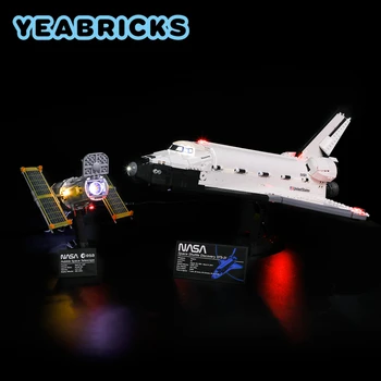 YEABRICKS LED Luči Komplet za 10283 Space Shuttle Discovery gradniki Set (NE Vključuje Model), Opeke, Igrače za Otroke