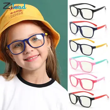 Zilead Otroci Računalnik Očala Modre Svetlobe Blokiranje Filter Igralna Očala Silikonski Okvir Očala Otrok Anti-Blue Ray Očala